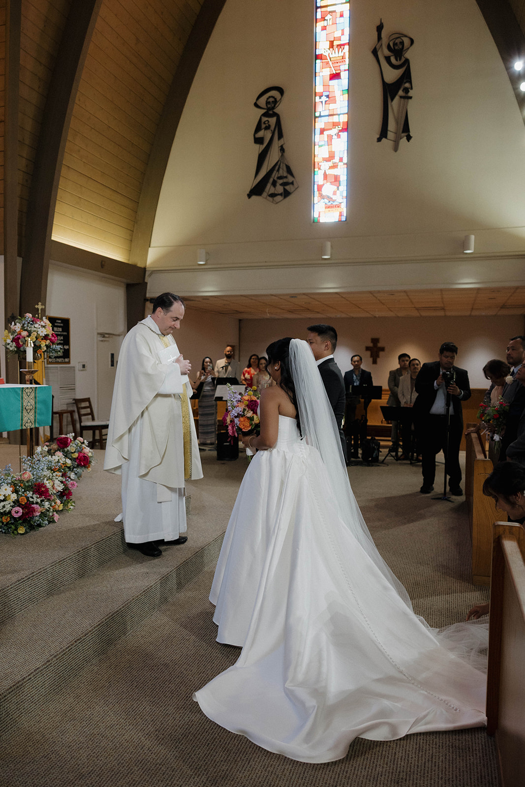 traditional church wedding