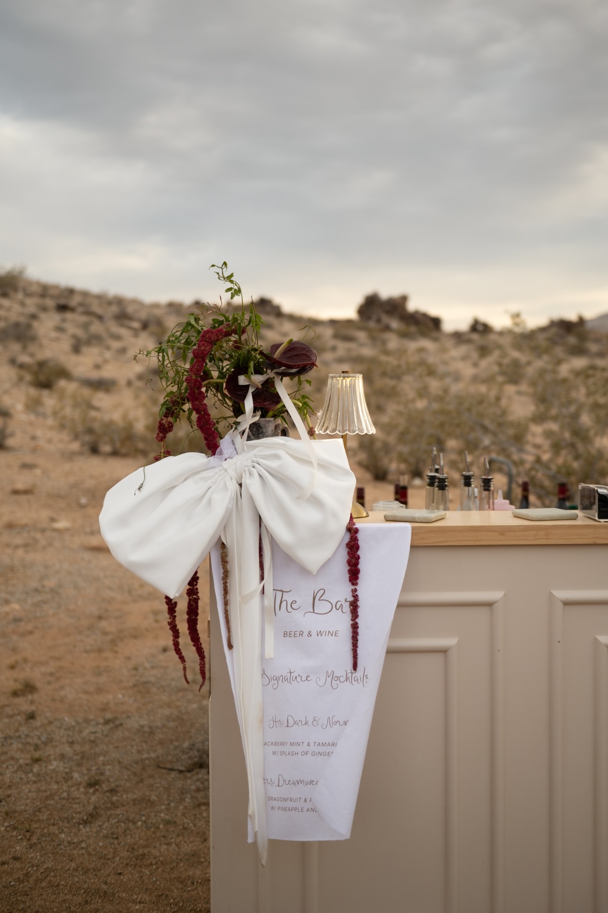 desert bar for wedding