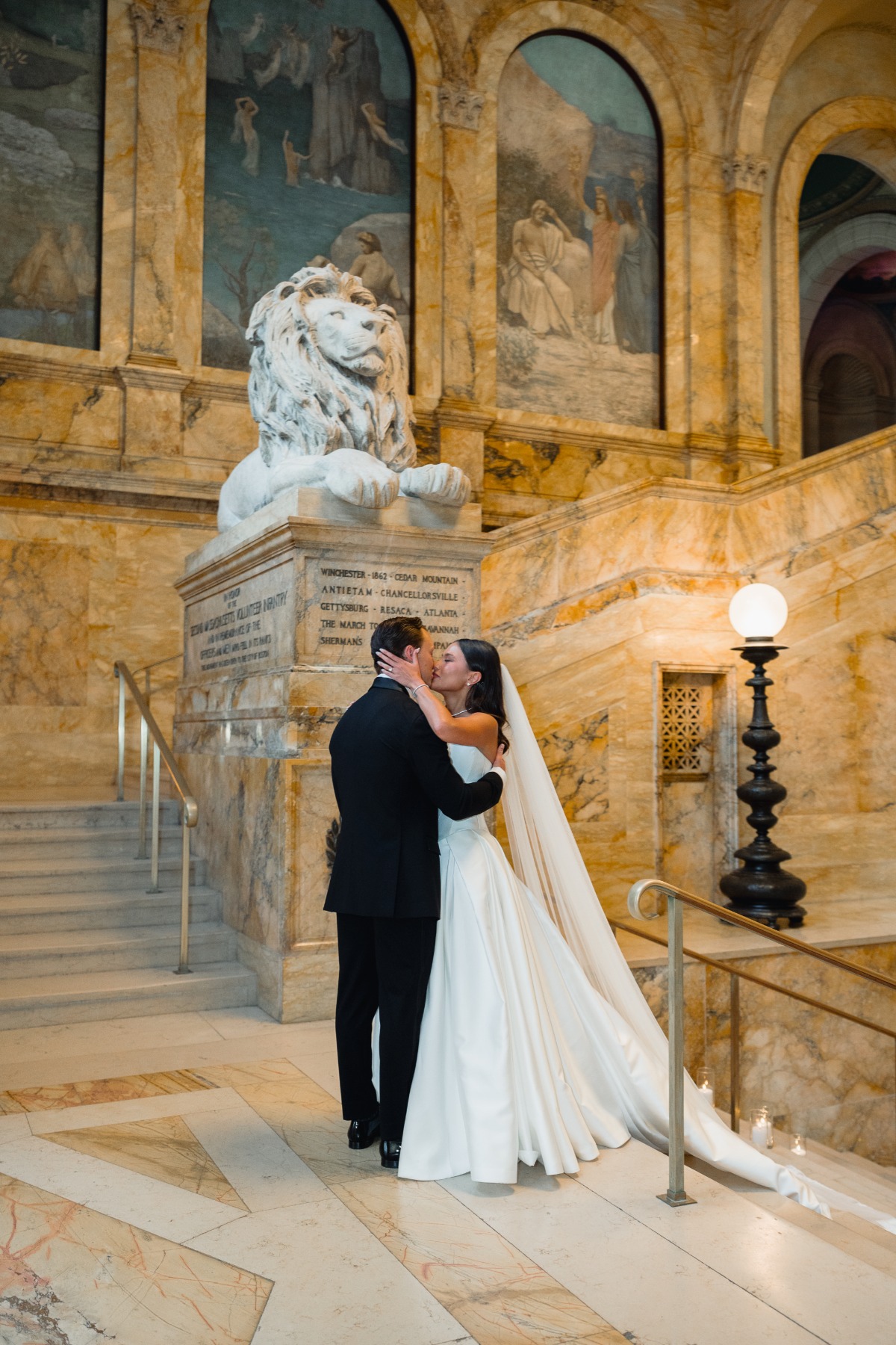 Boston Public Library wedding venue
