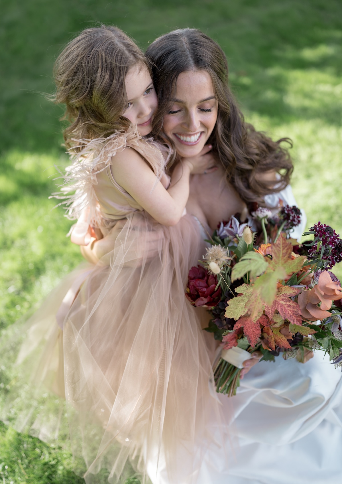 boho bridal hairstyle