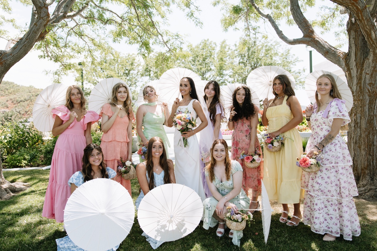 pastel bridesmaid dress ideas