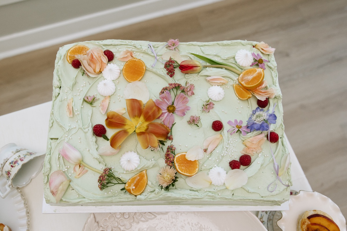 sheet cake for wedding
