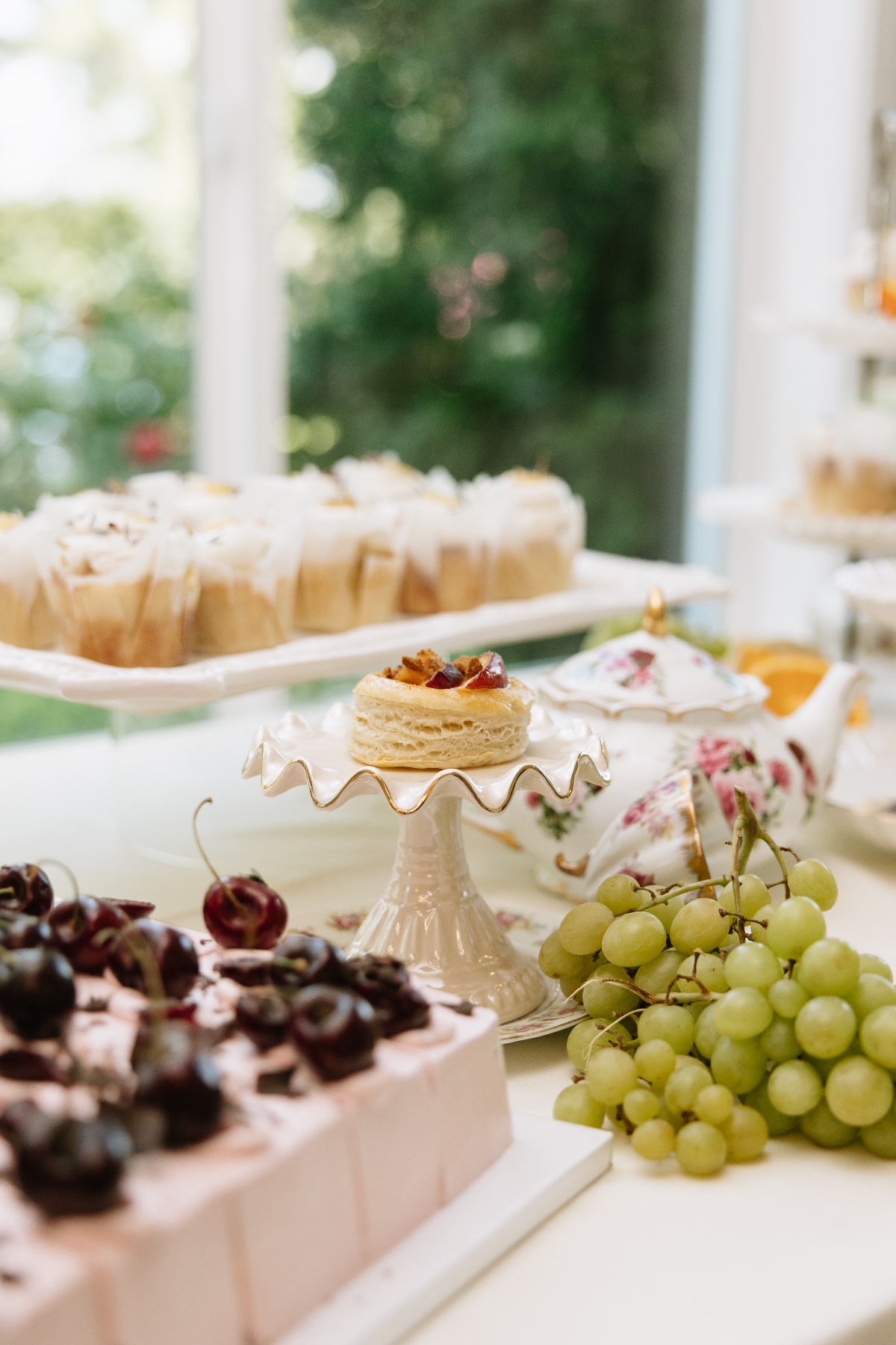 dessert grazing table for wedding