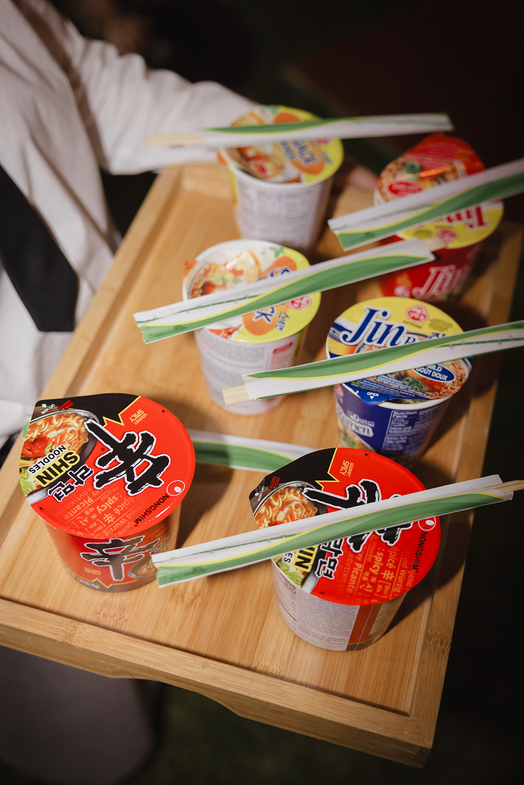late night ramen for wedding snack