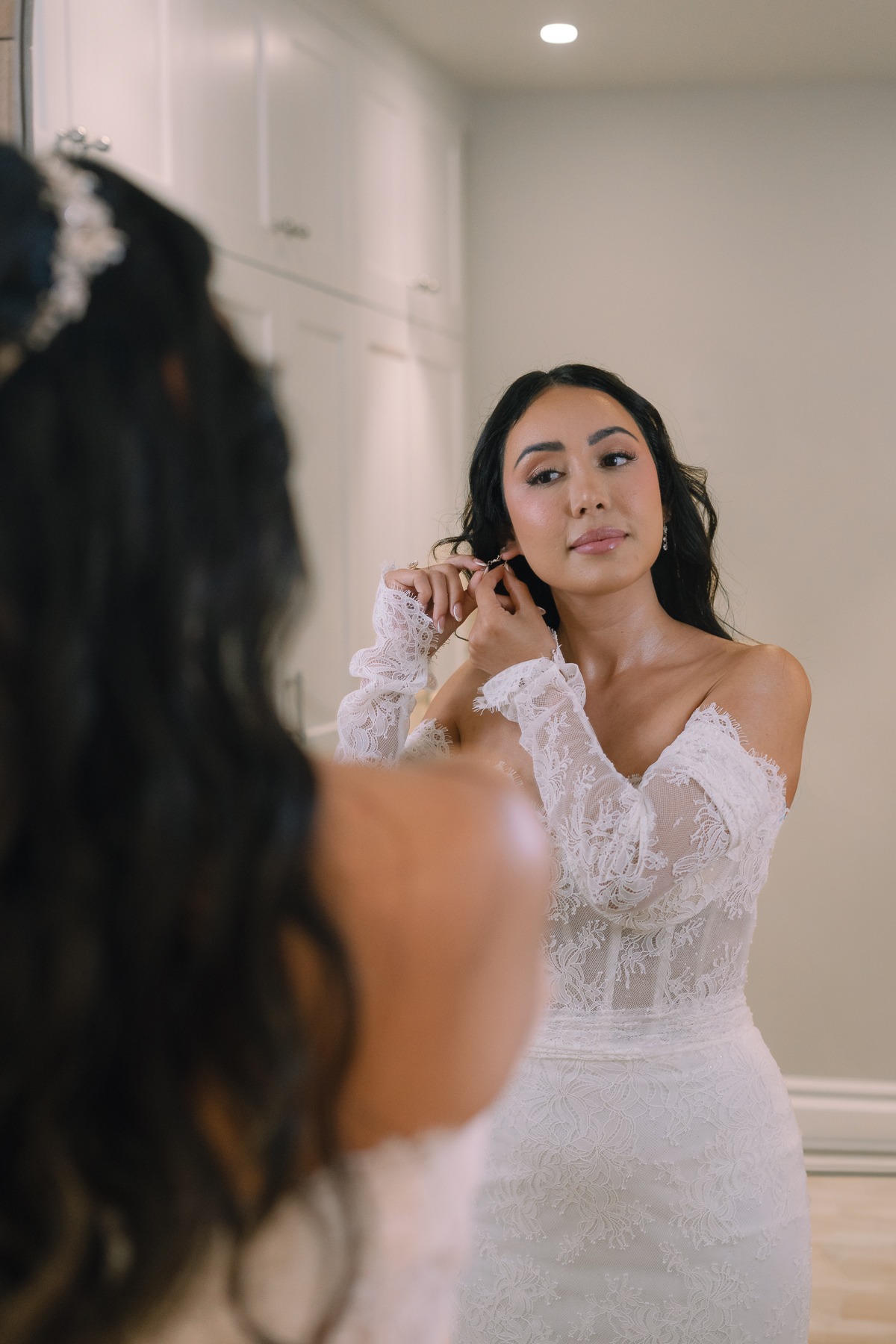 bride getting ready