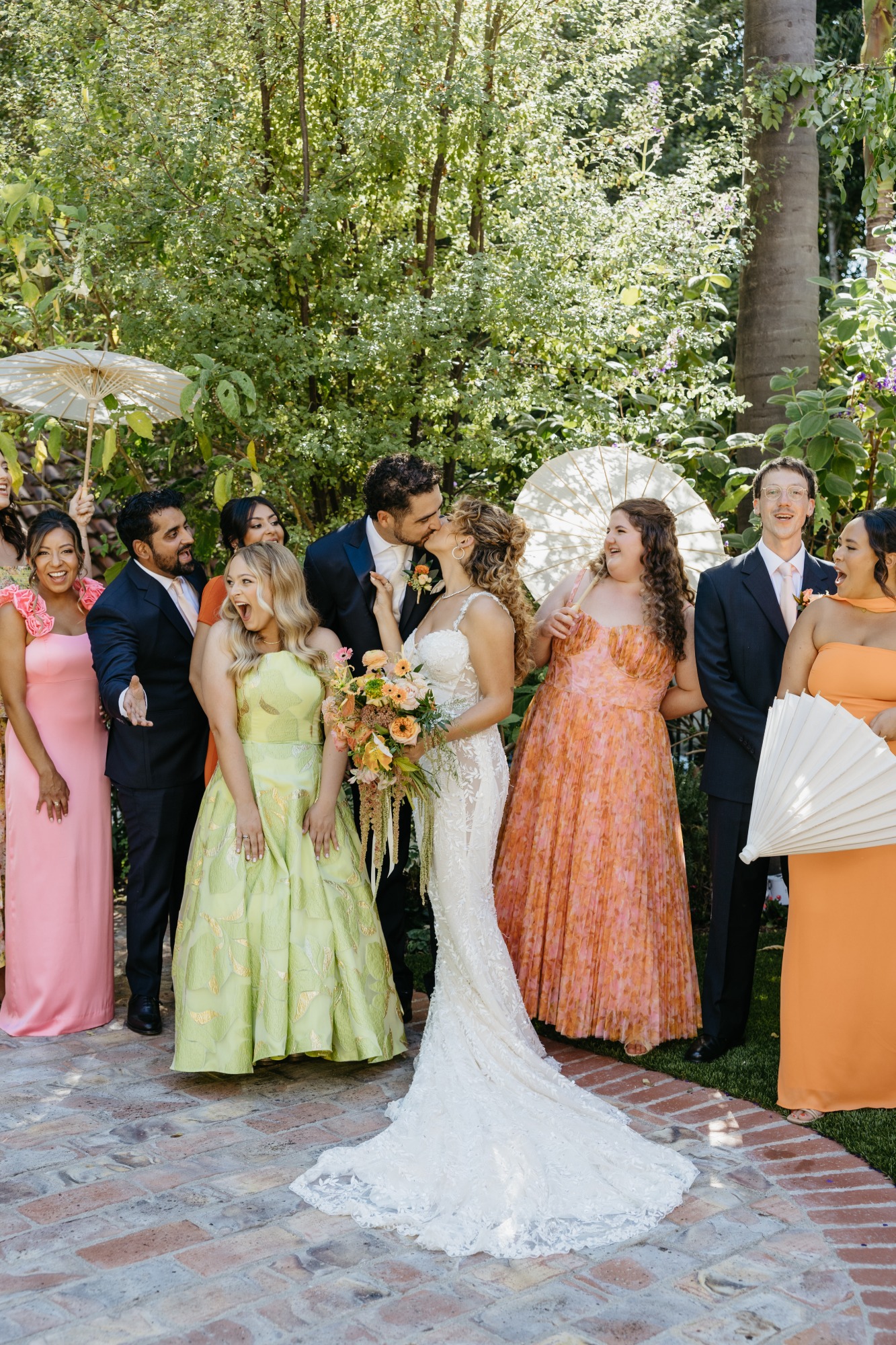 sunset bridesmaid dress ideas