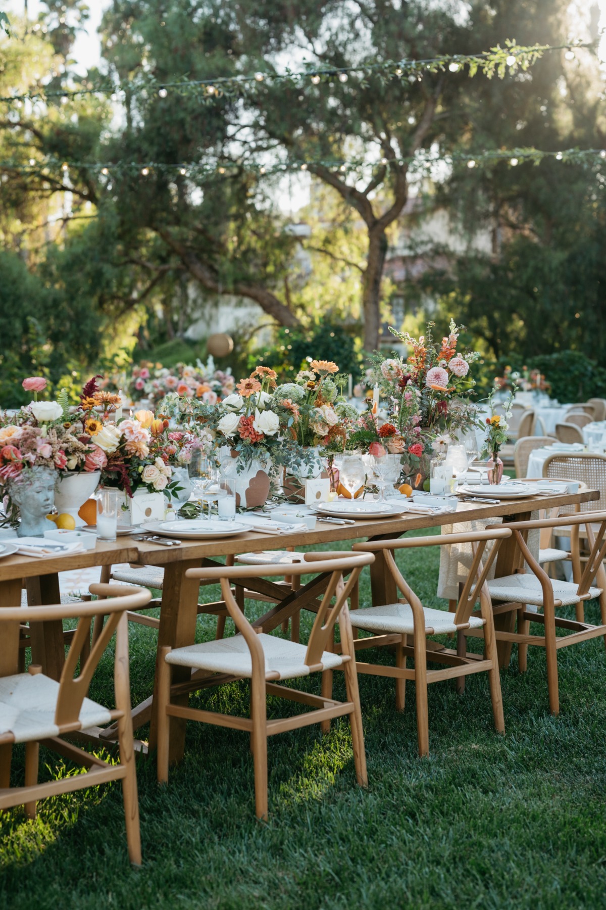 warm wedding color palette