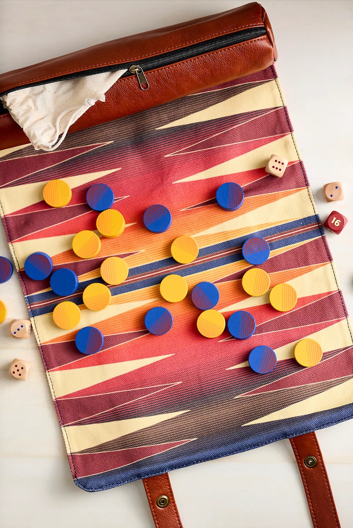 Pendelton travel backgammon set travel game for couples