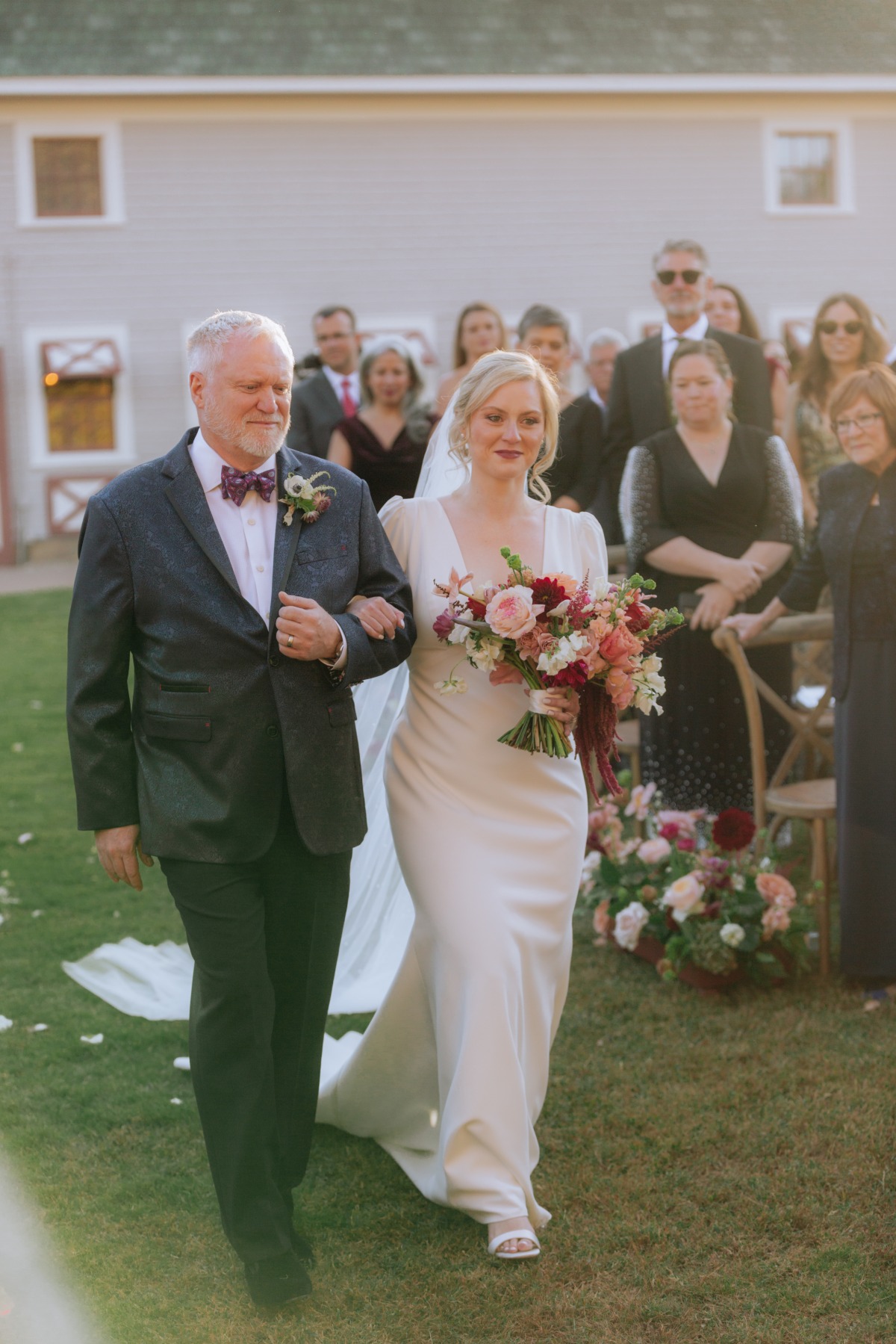 vintage-inspired wedding dress