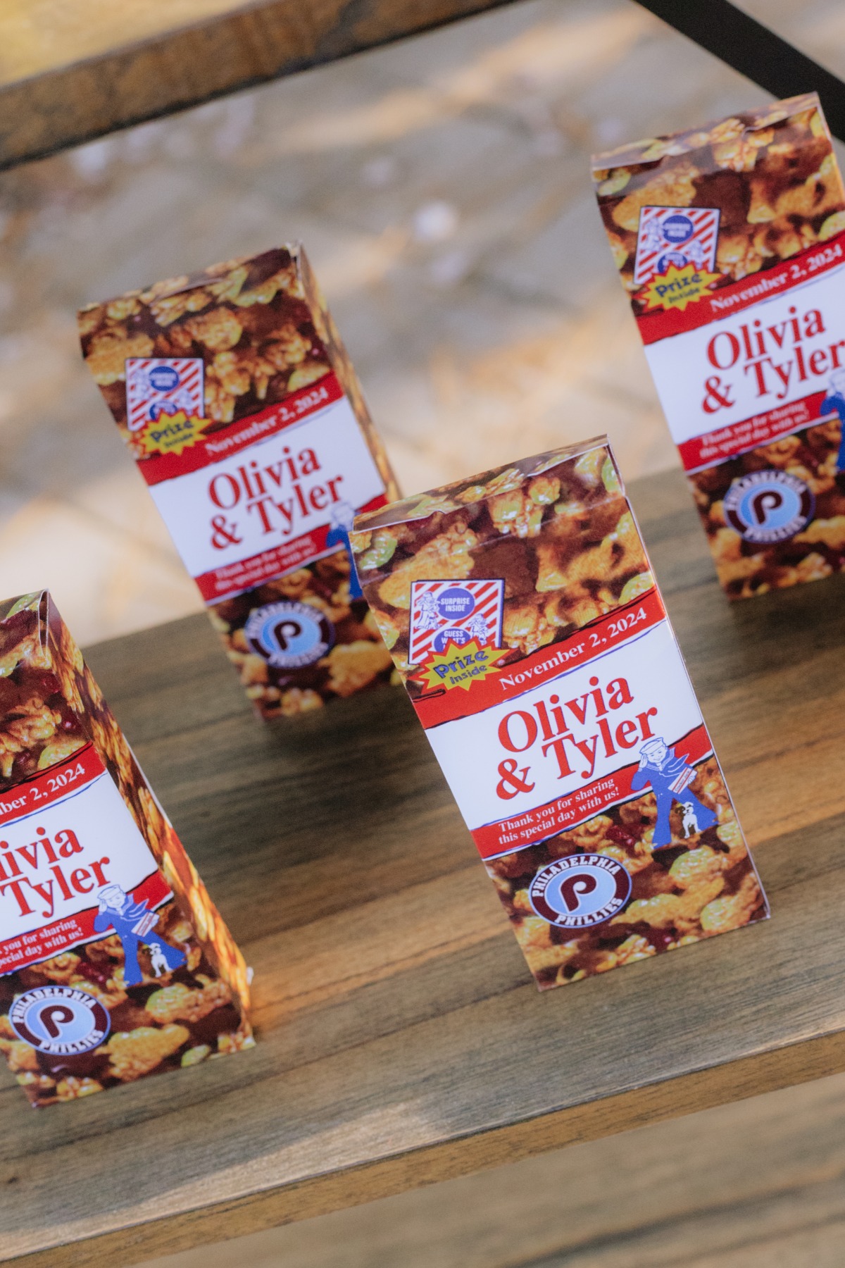 custom Cracker Jack boxes