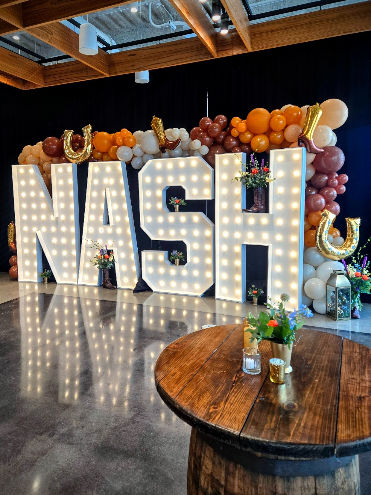 marquee letter rental in tennessee my big letters wedding rentals