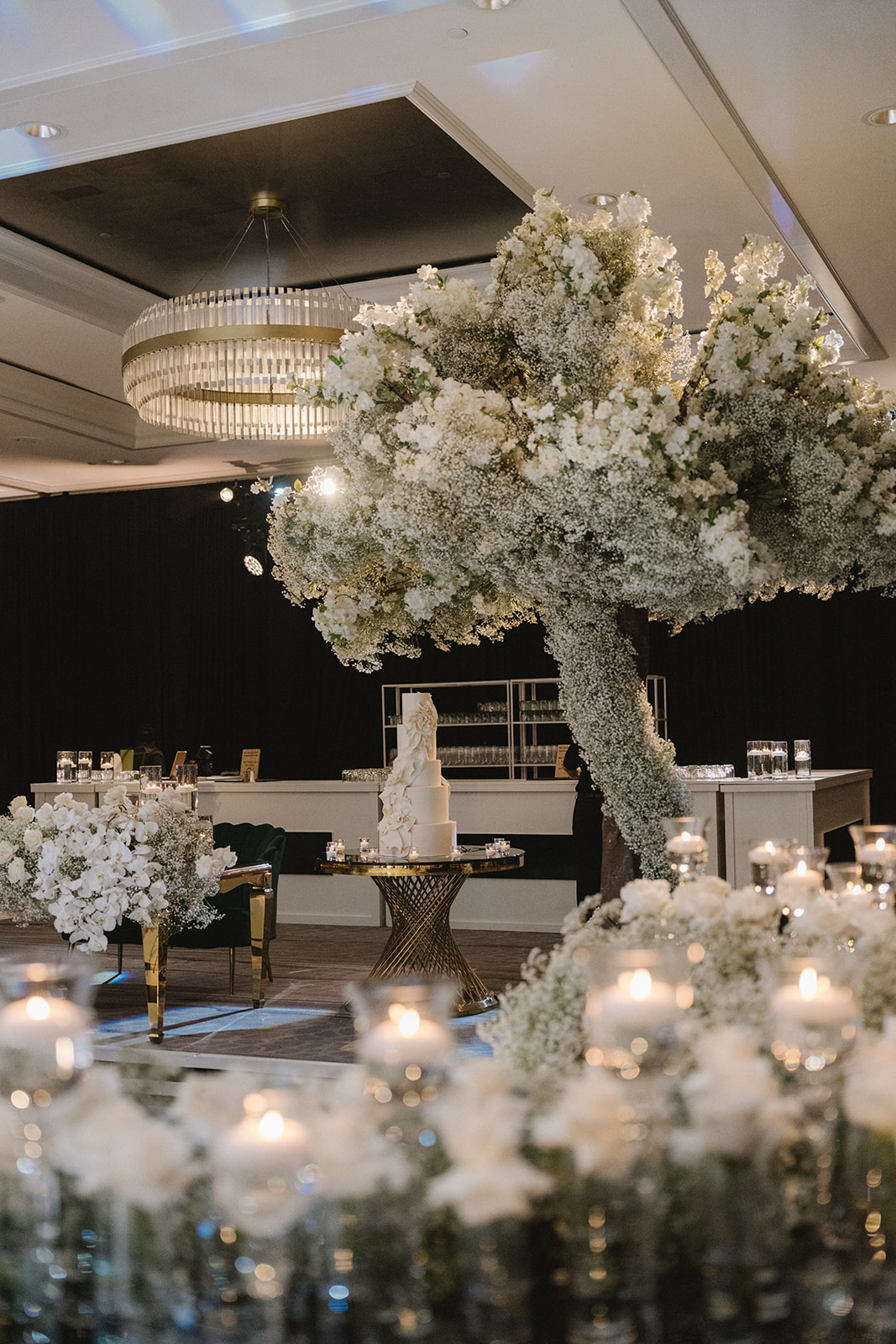luxury ballroom wedding