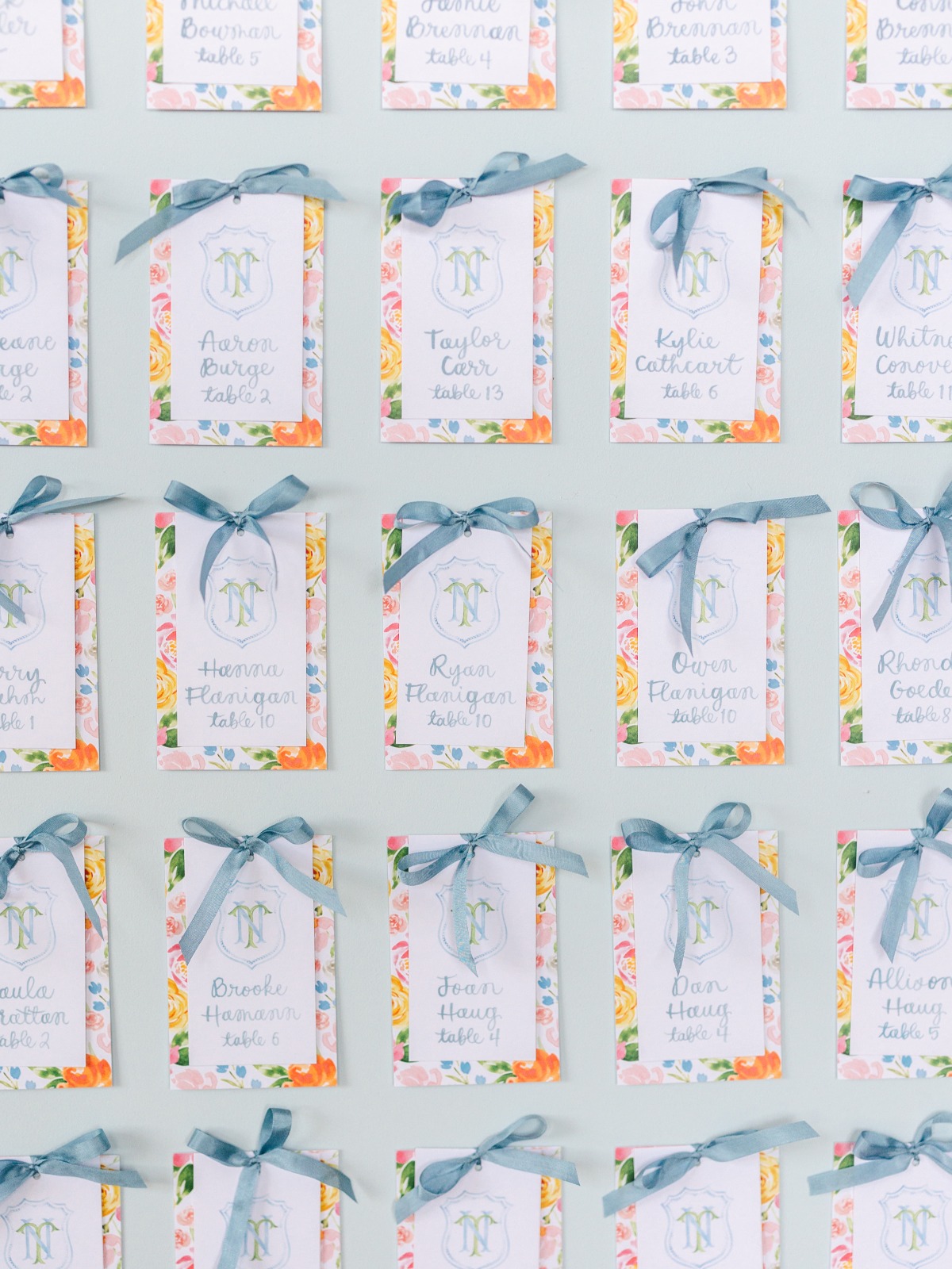 simple seating chart ideas for wedding