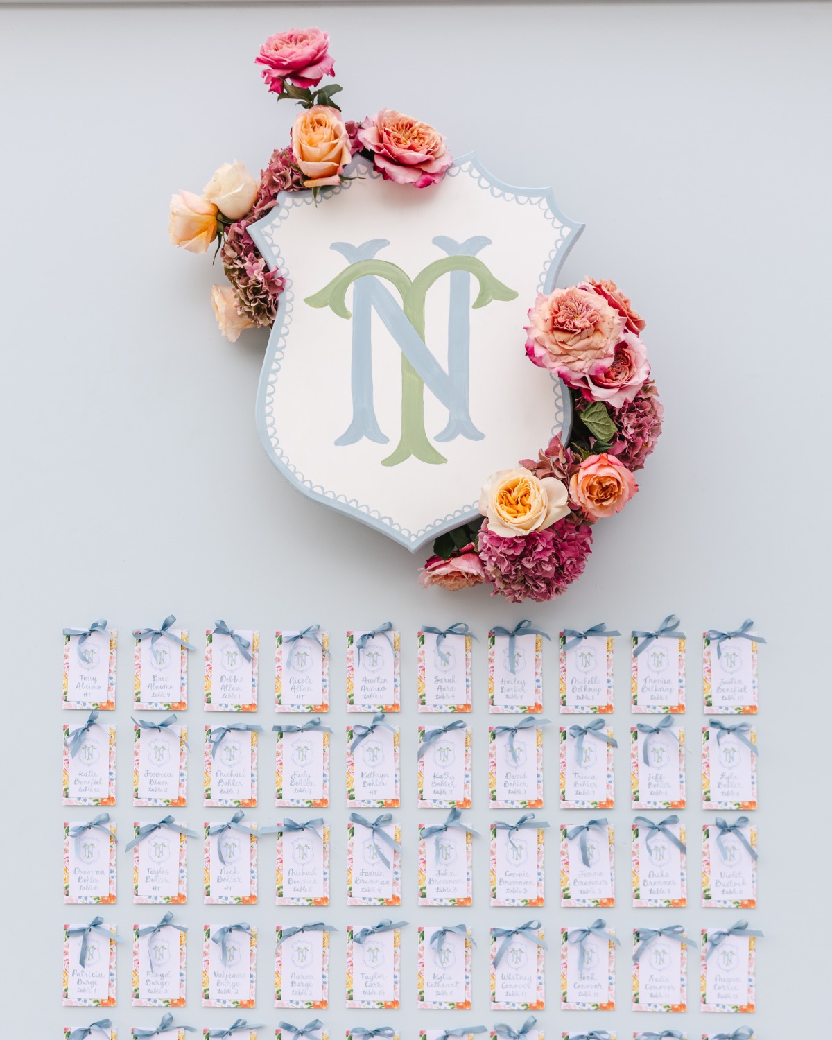 simple diy wedding seating chart ideas
