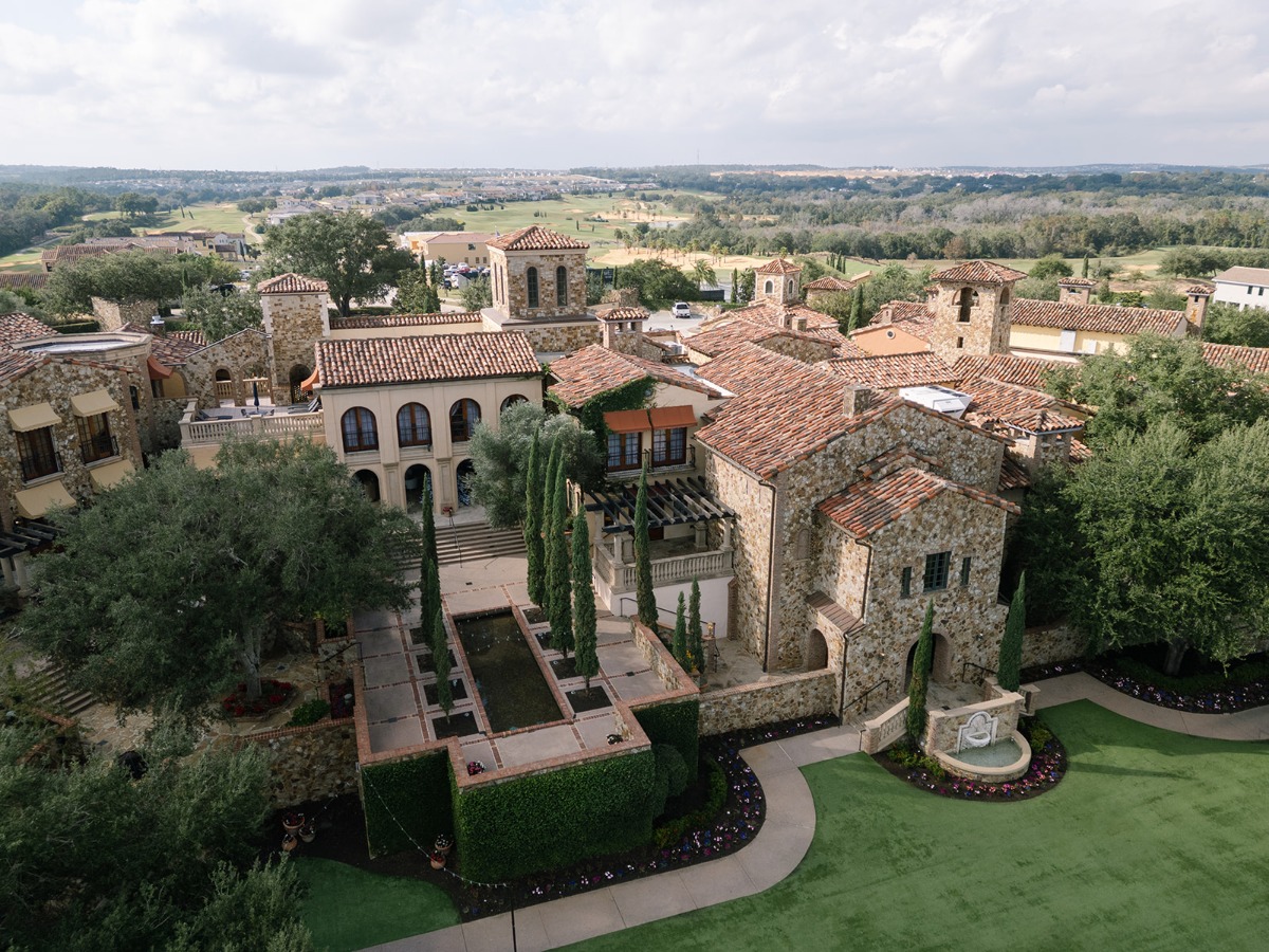 Italian villa wedding venue in Florida