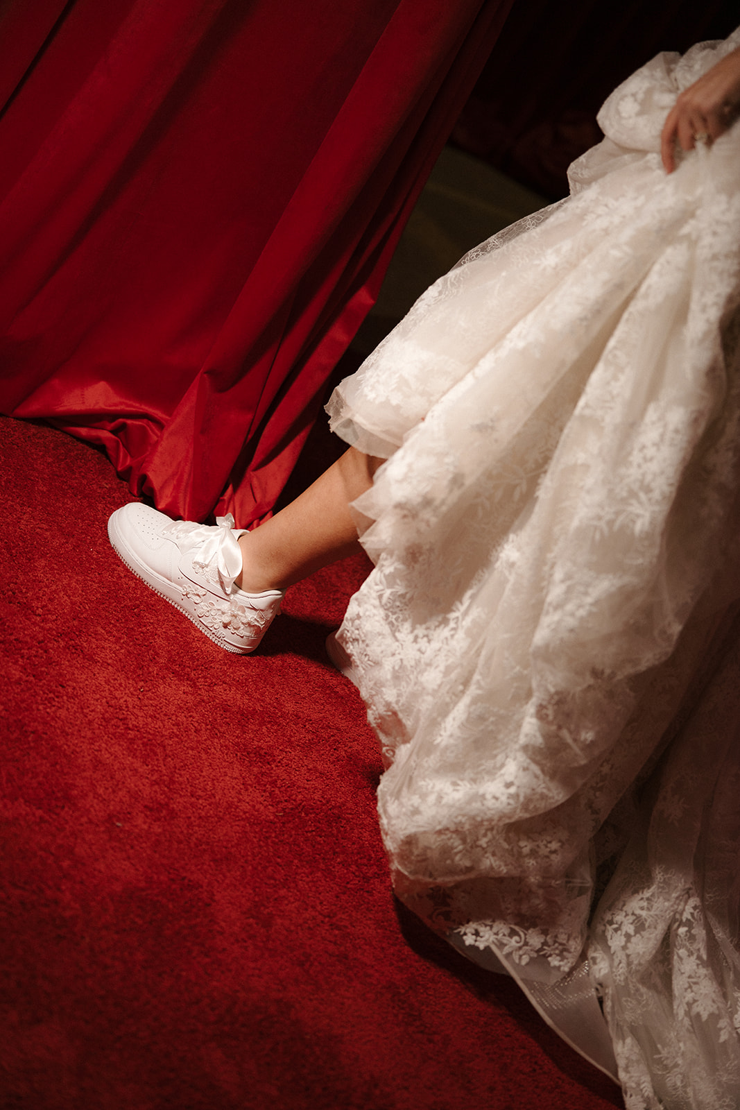 custom bridal sneakers