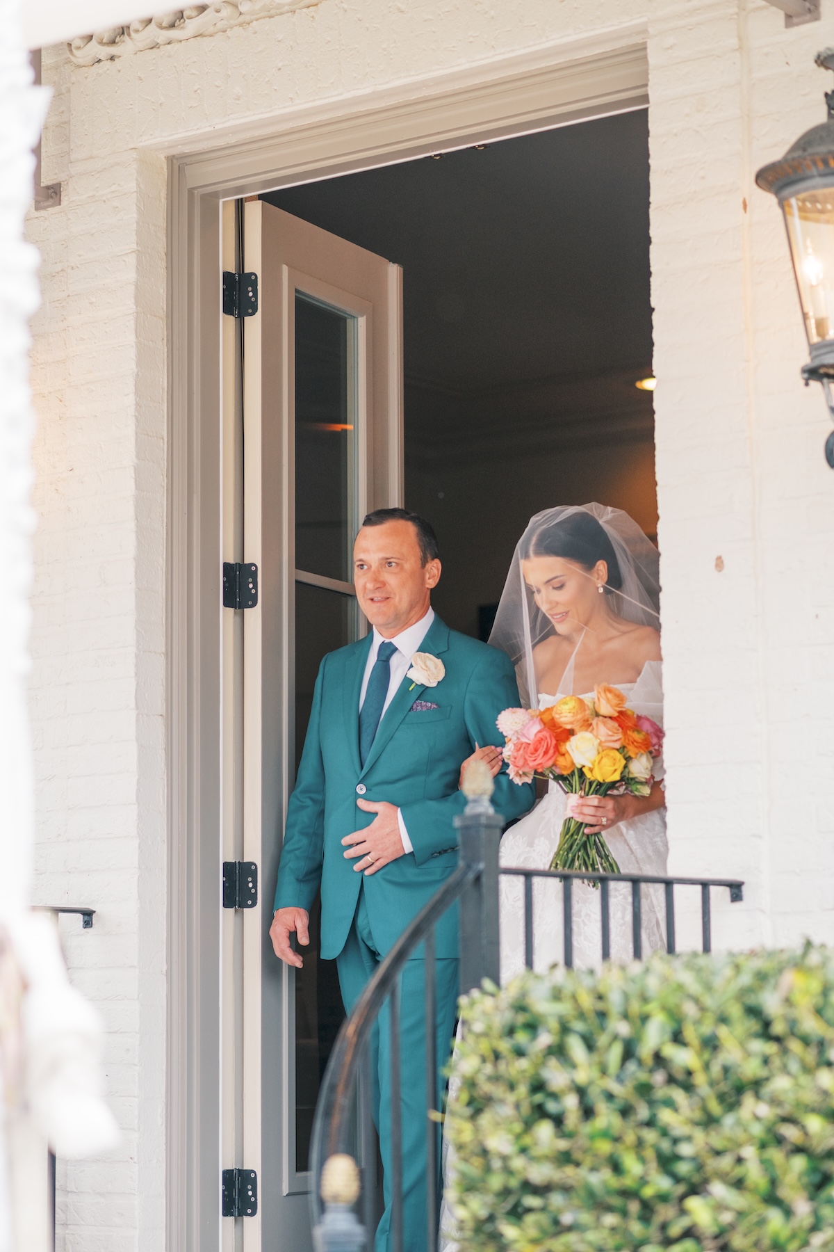 teal suit for wedding
