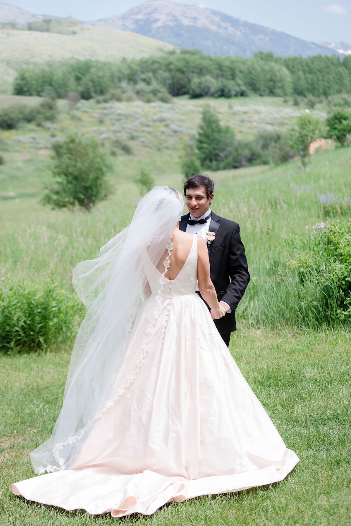 mountain wedding in the grand tetons