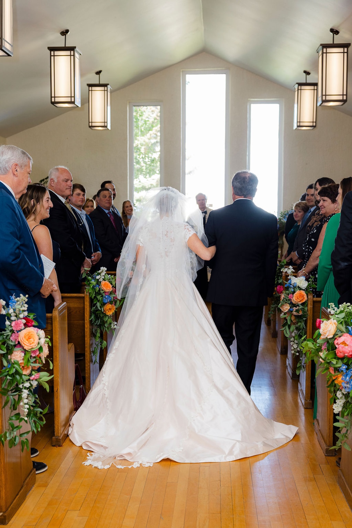 wedding chapel in the grand teton mountains