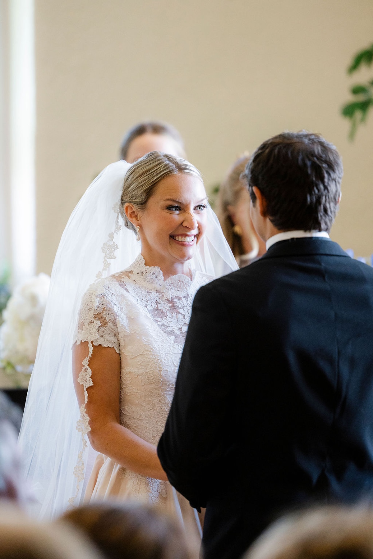 modest gown for a church wedding