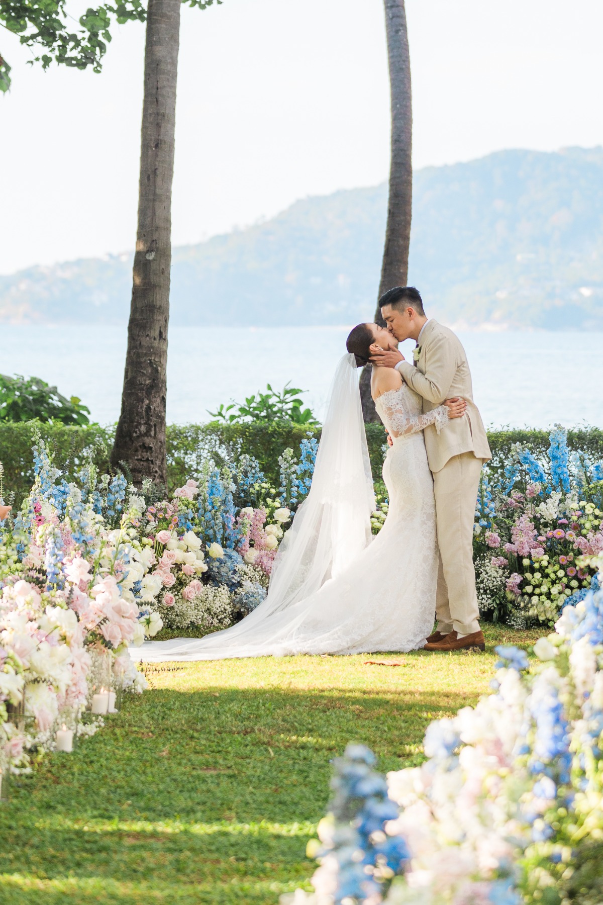 garden-inspired wedding flowers