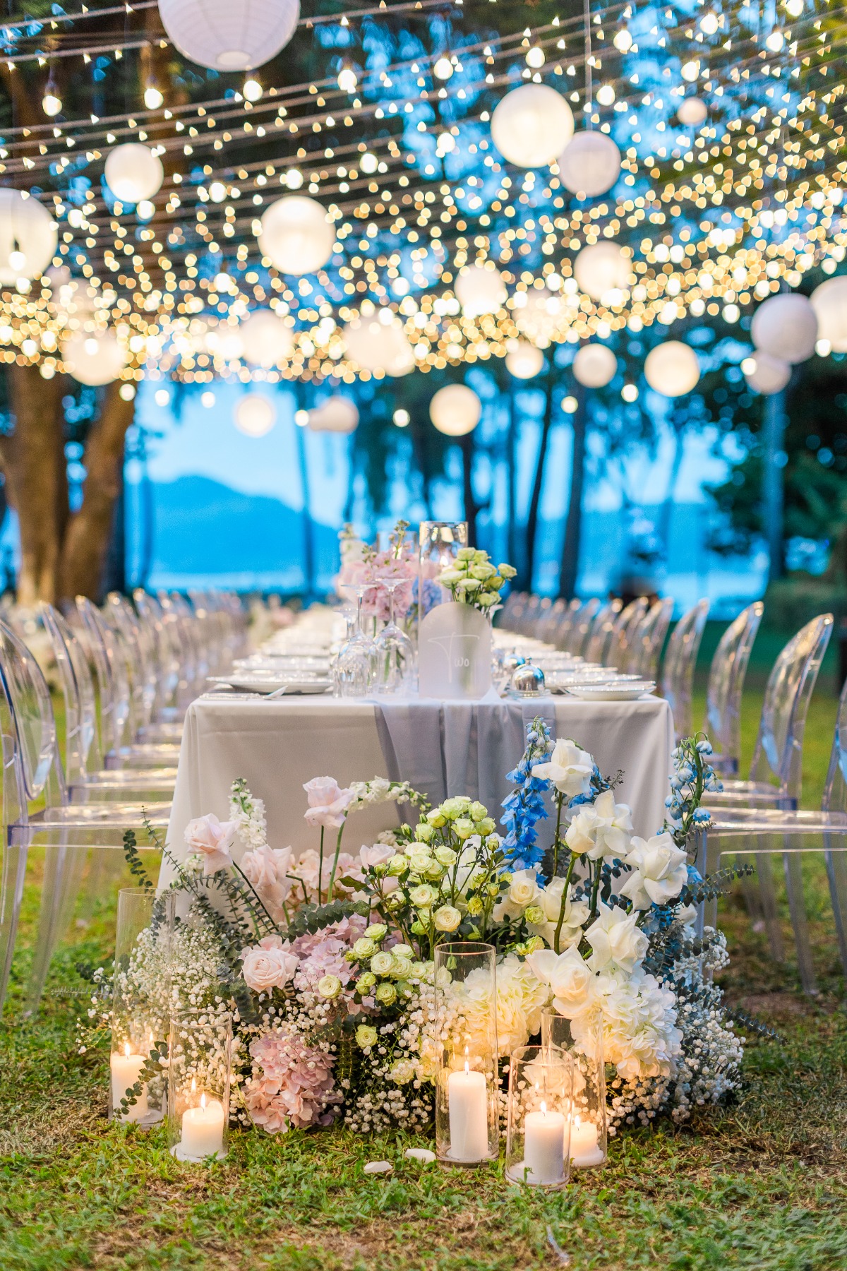 hanging lanterns