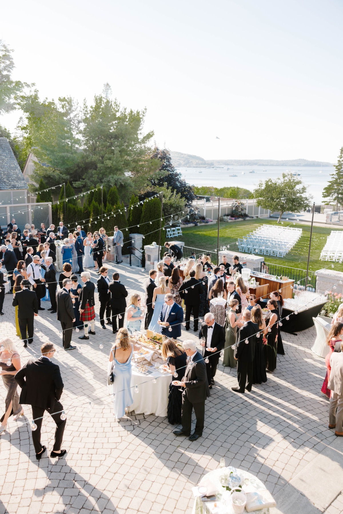 signature Maine wedding menu