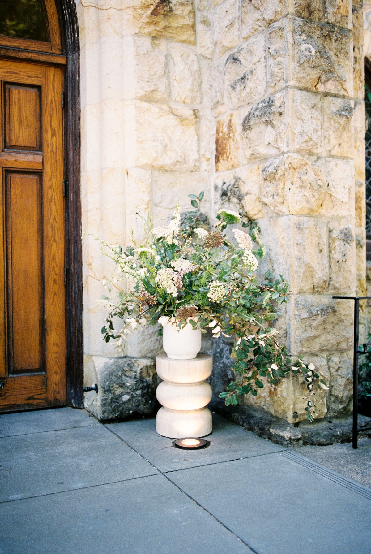 organic church florals