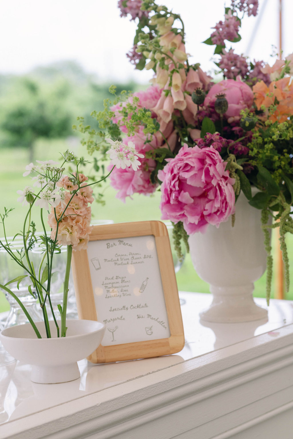 beautiful spring floral arrangement