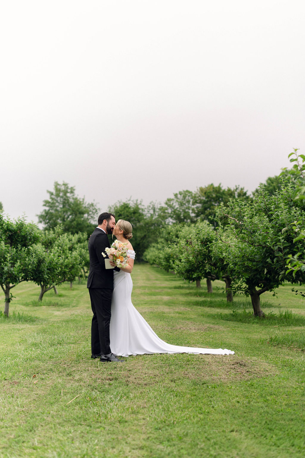 timeless orchard wedding
