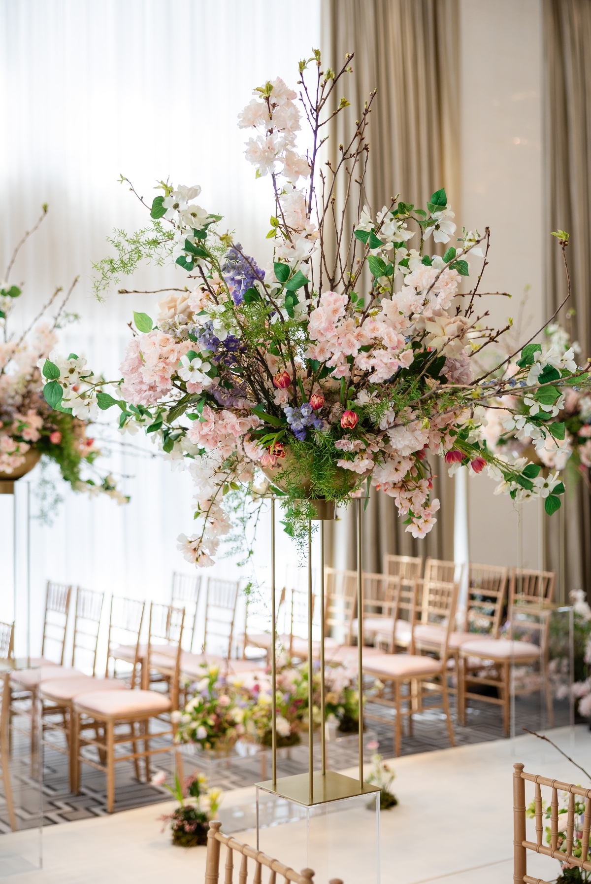spring ceremony floewr ideas