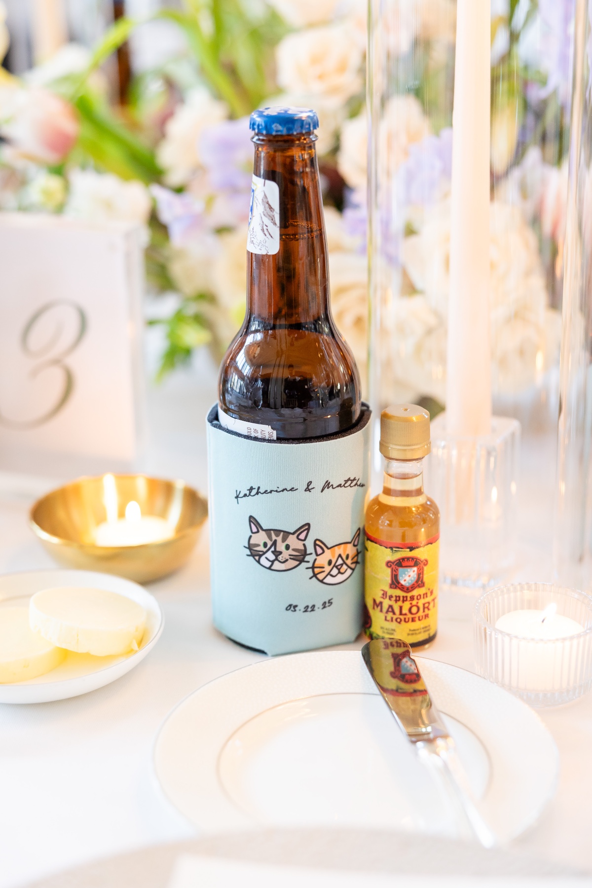 custom koozies for wedding