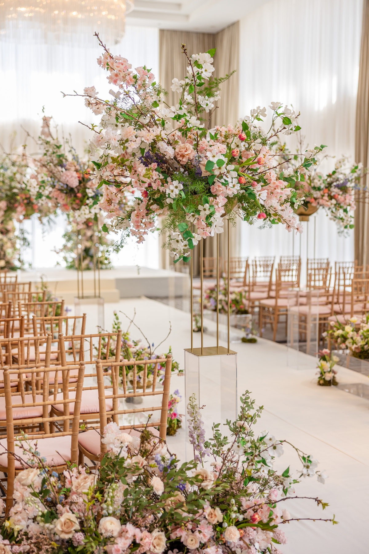 cherry blossom wedding flowers