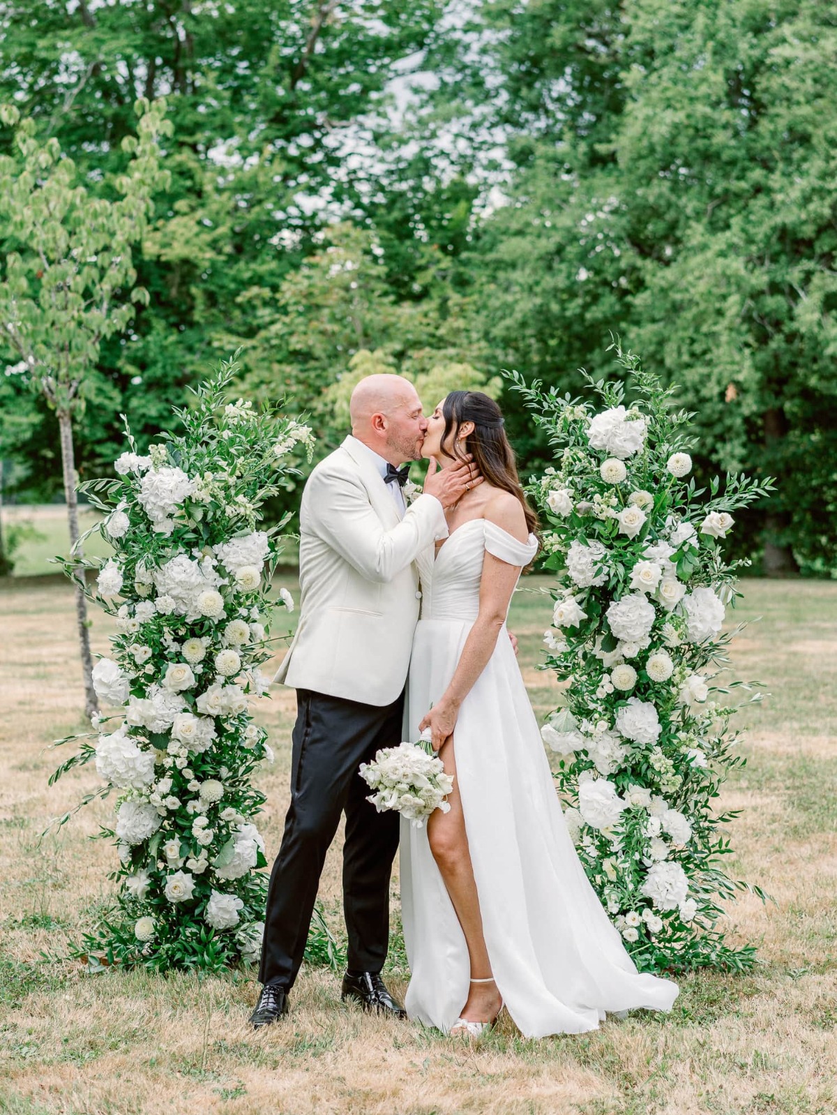simple wedding in the french countryside
