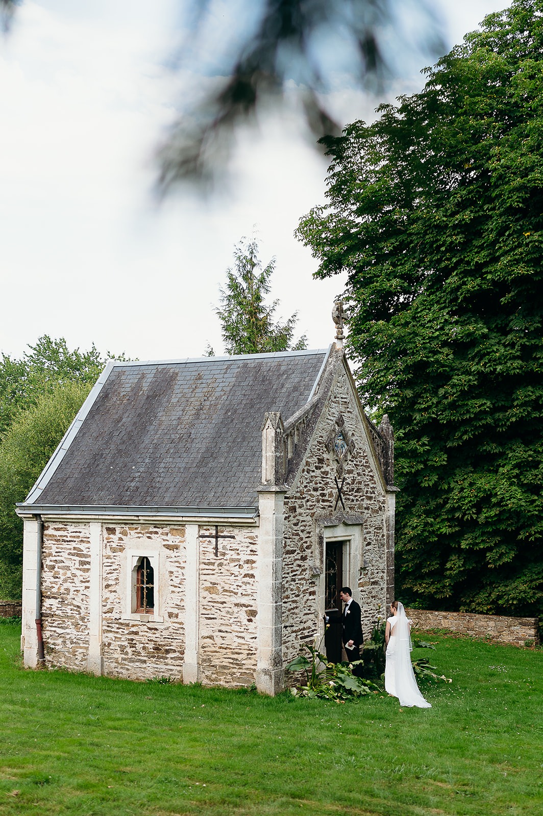 stone chapel wedding