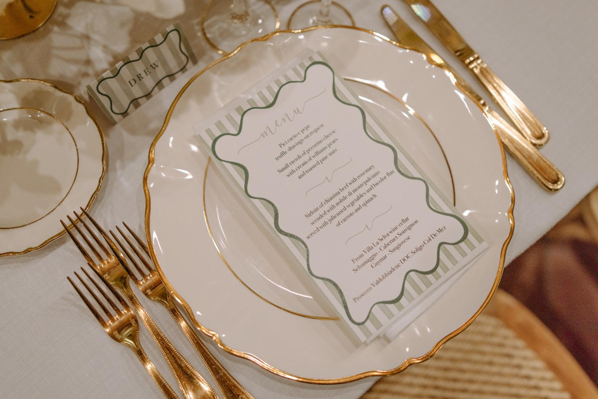 tuscan wedding reception ideas