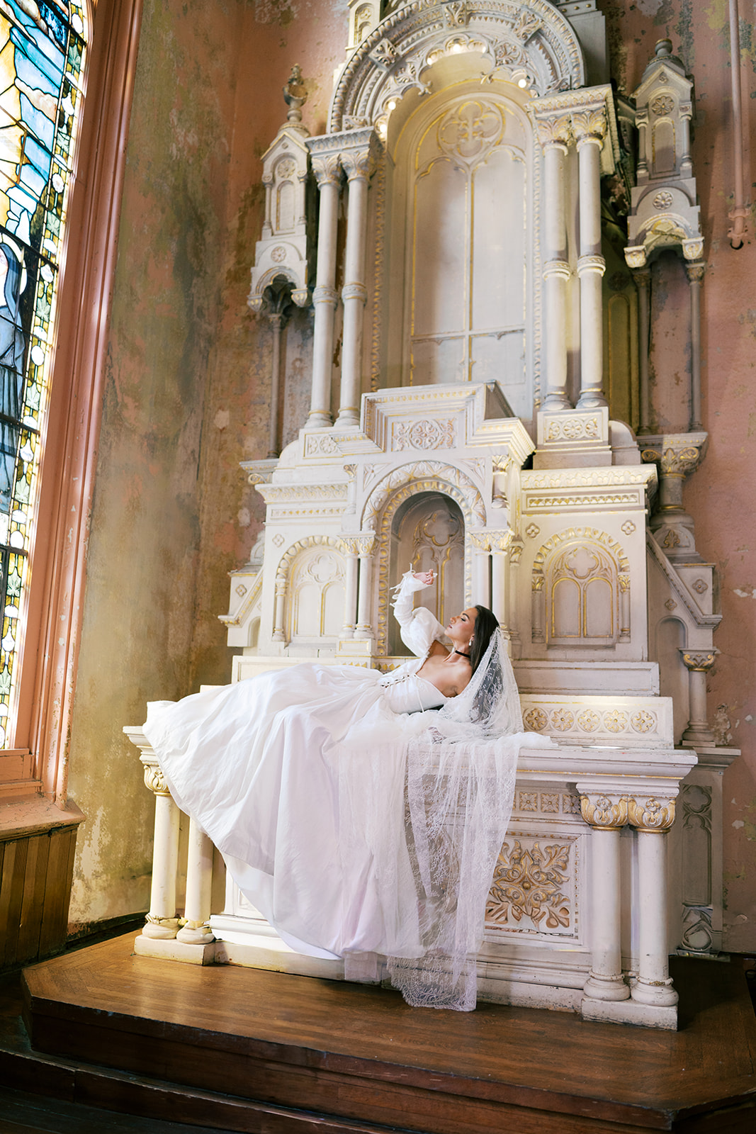 structural wedding portraits