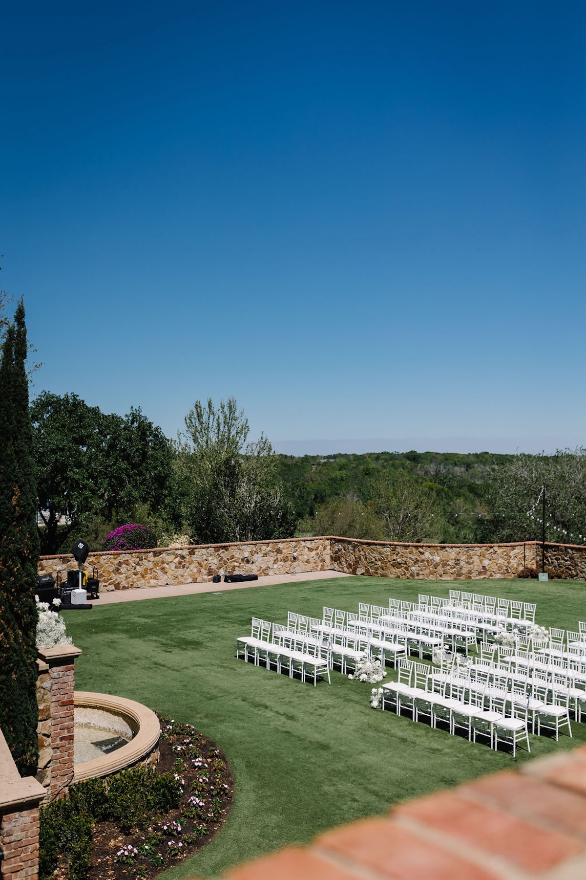 white wedding ceremony ideas