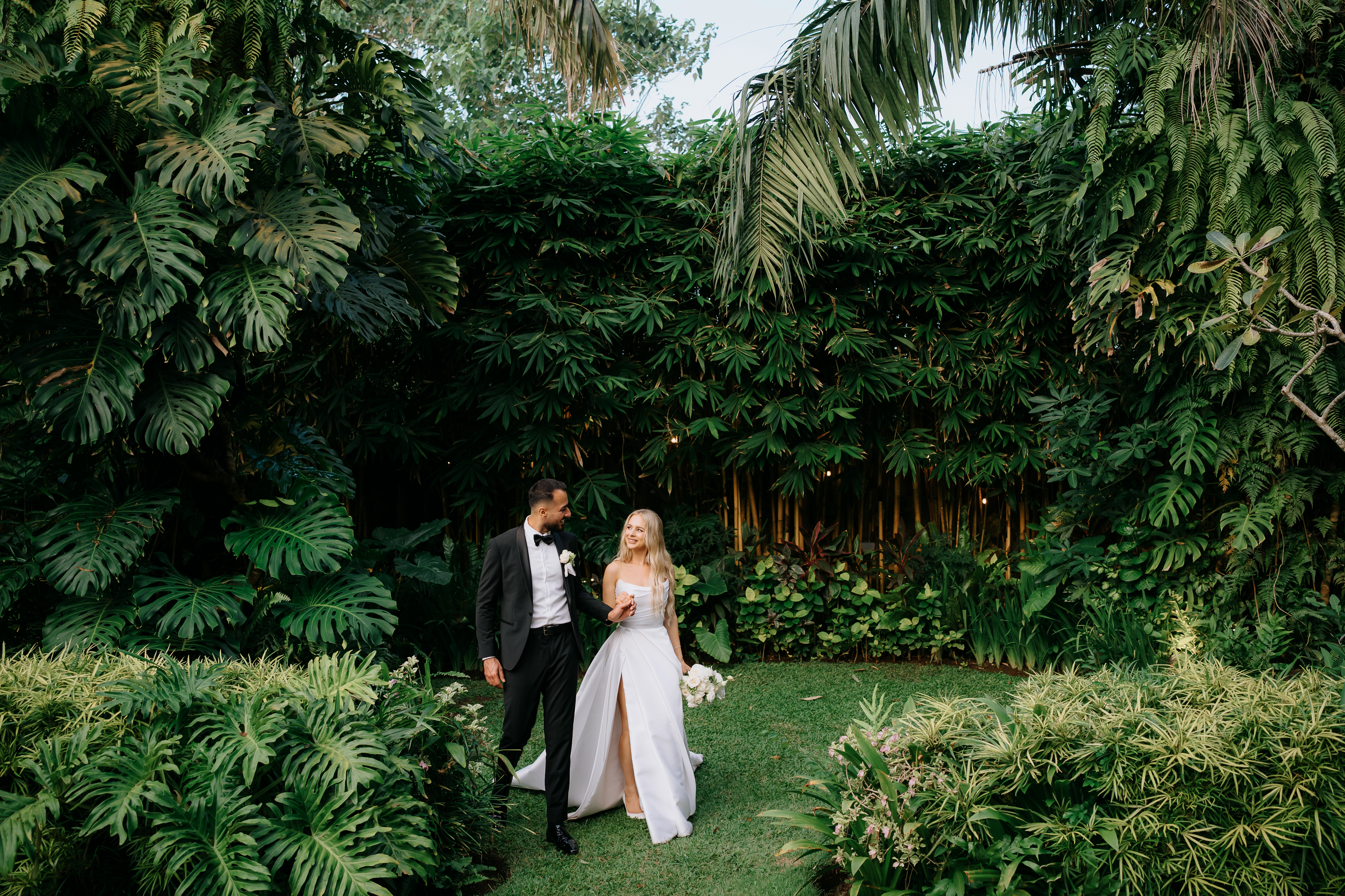 tropical wedding venue in bali
