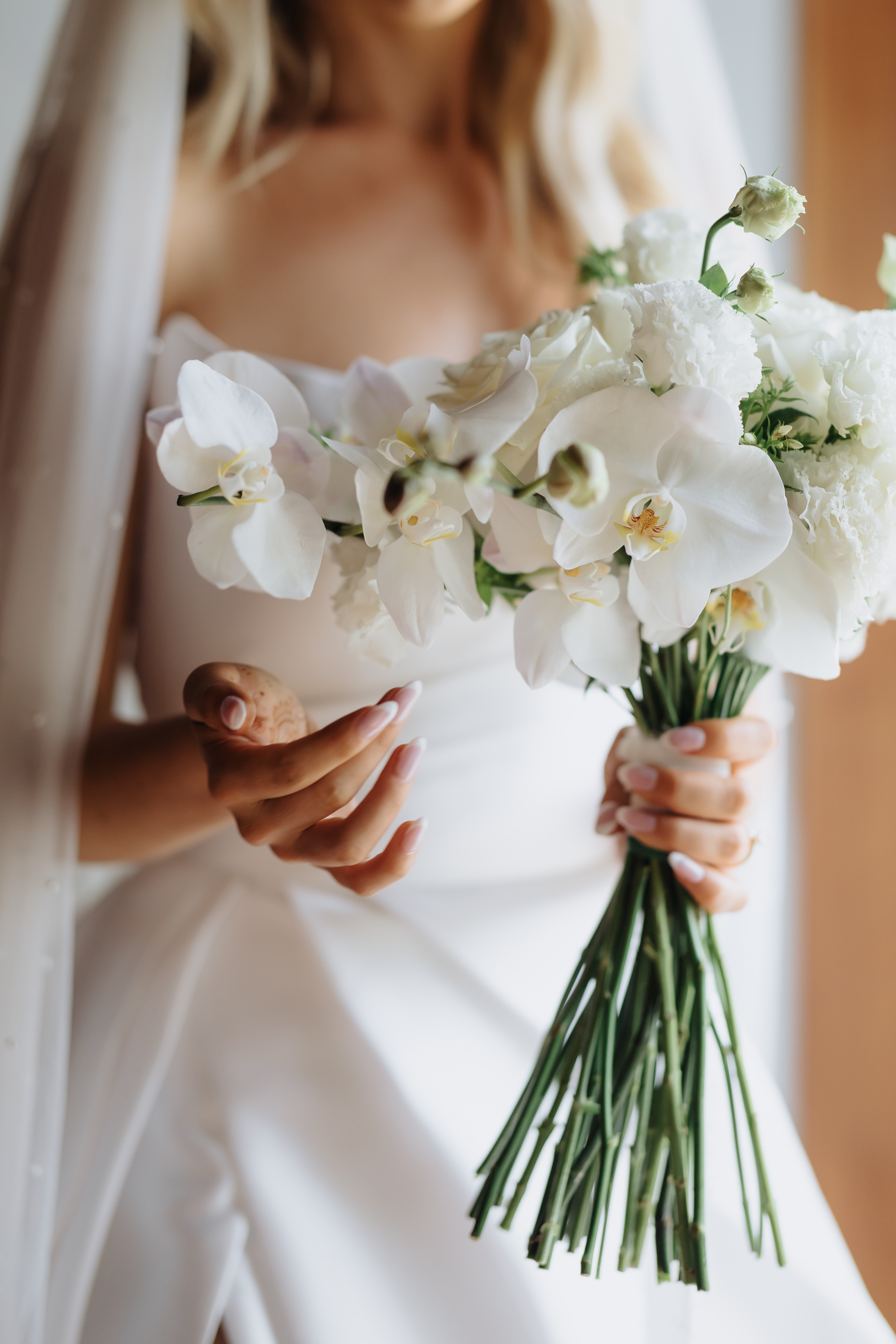 orchid bridal bouquet