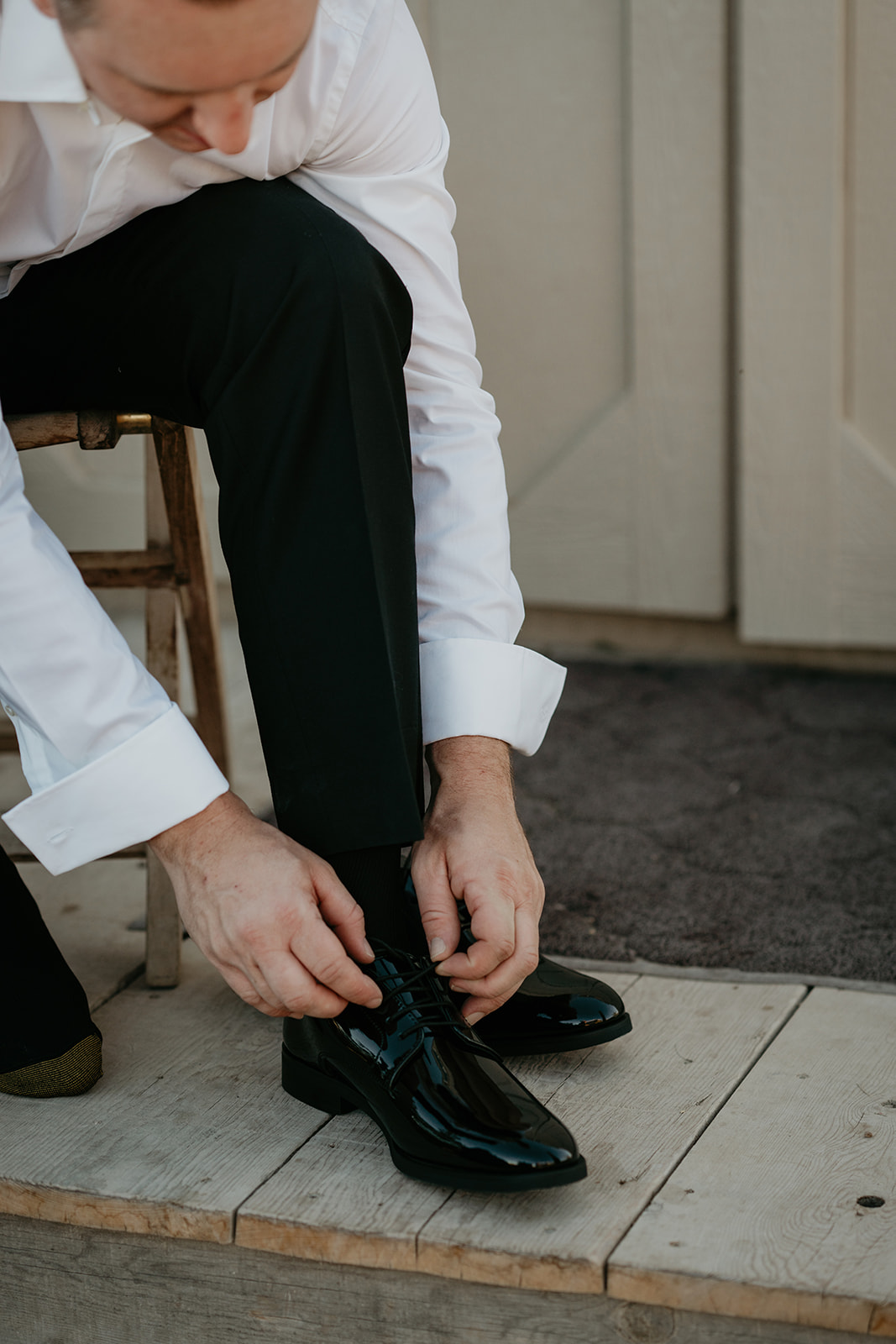 black tie