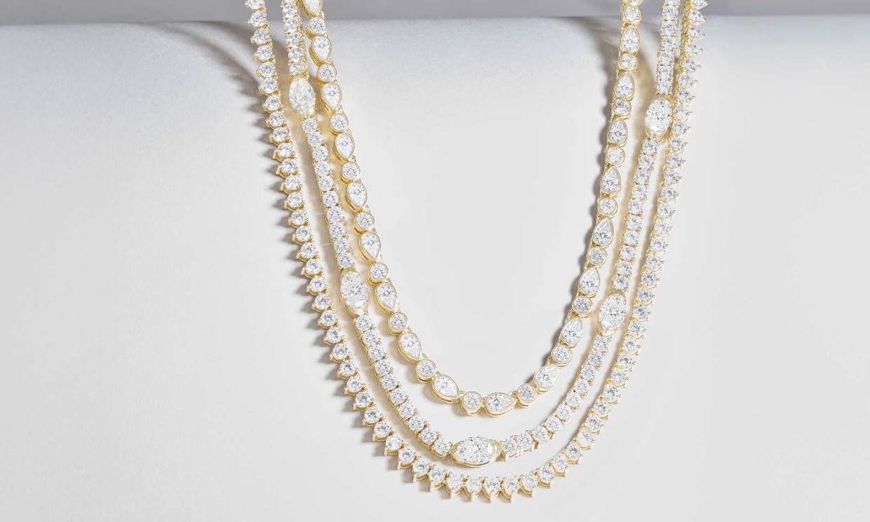 melinda maria affordable tennis necklace for valentines day