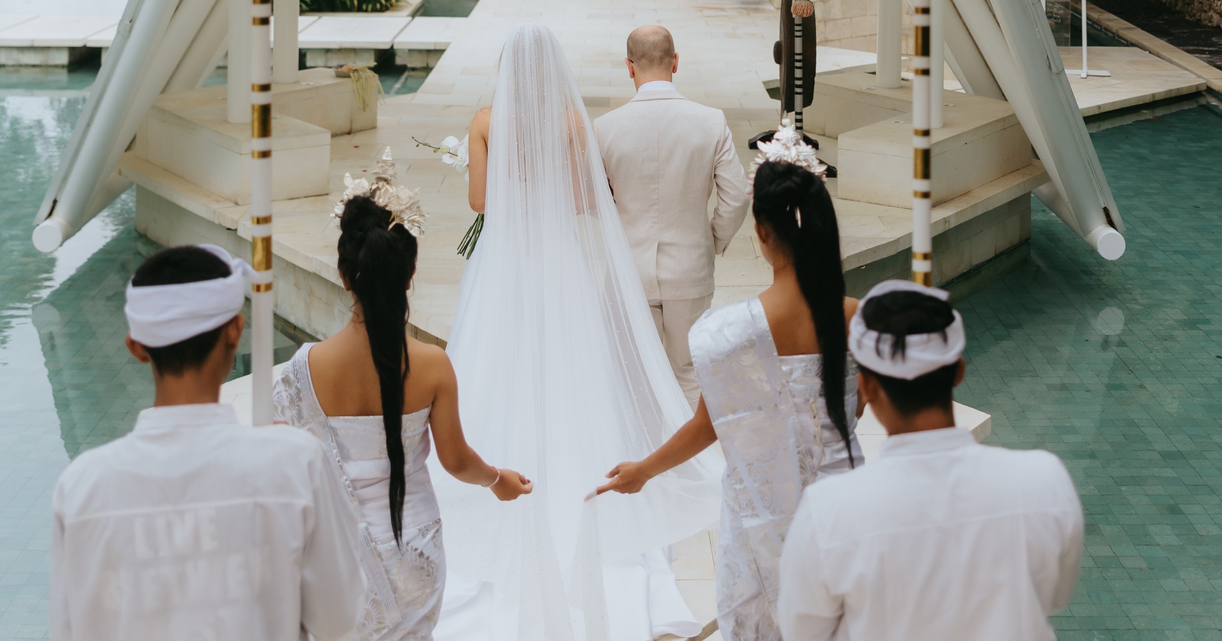 tropical Bali wedding venue