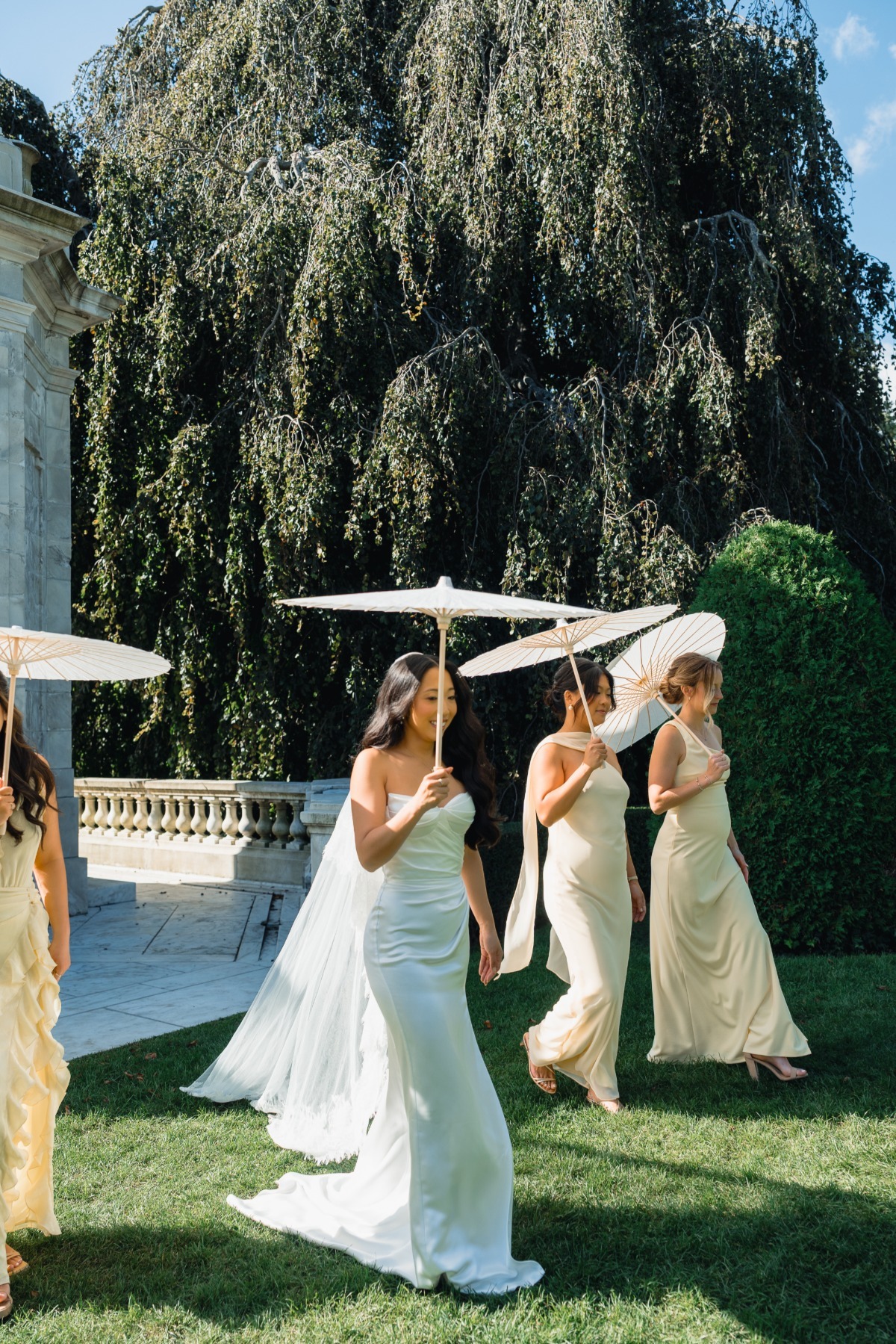 cose bella events butter yellow wedding