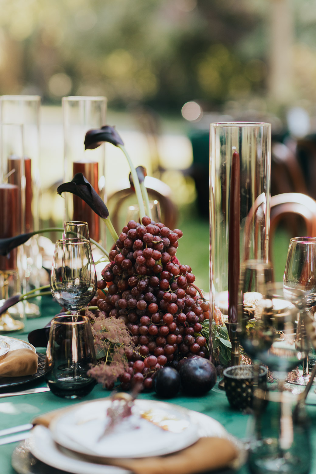fruit centerpieces