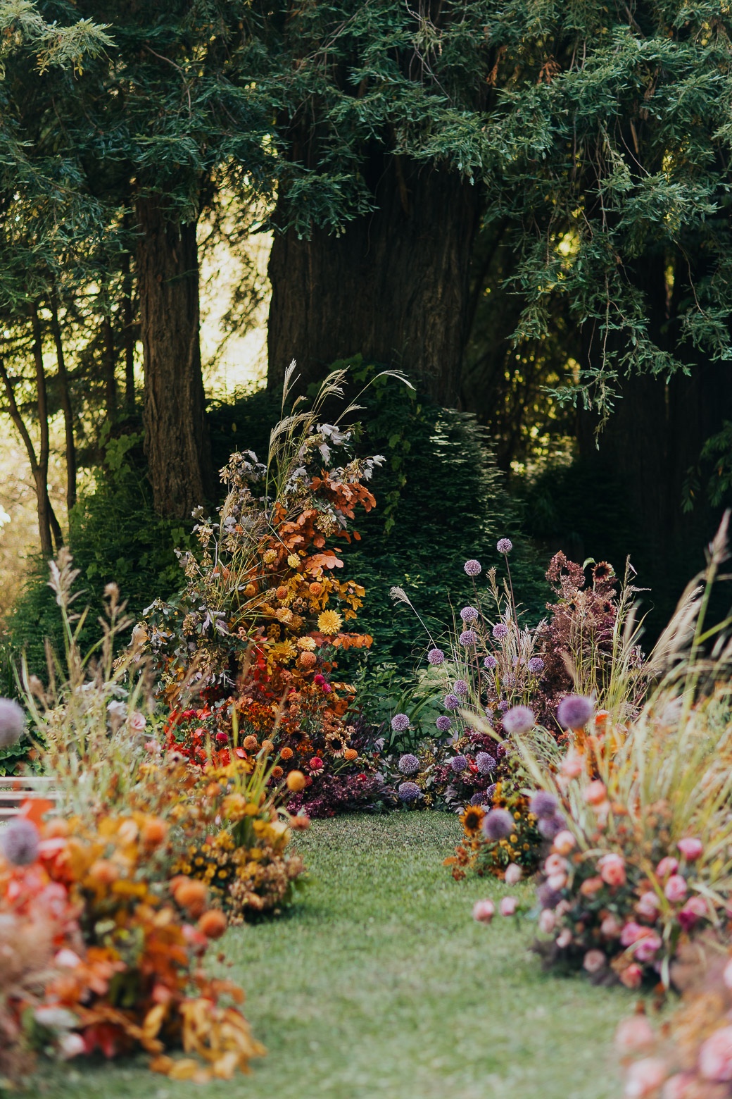dried flower rainbow floral arrangements