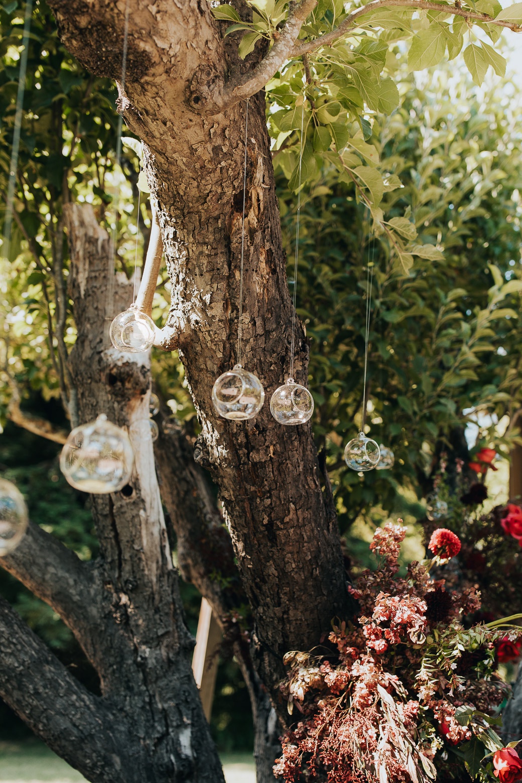 crystal tree globes