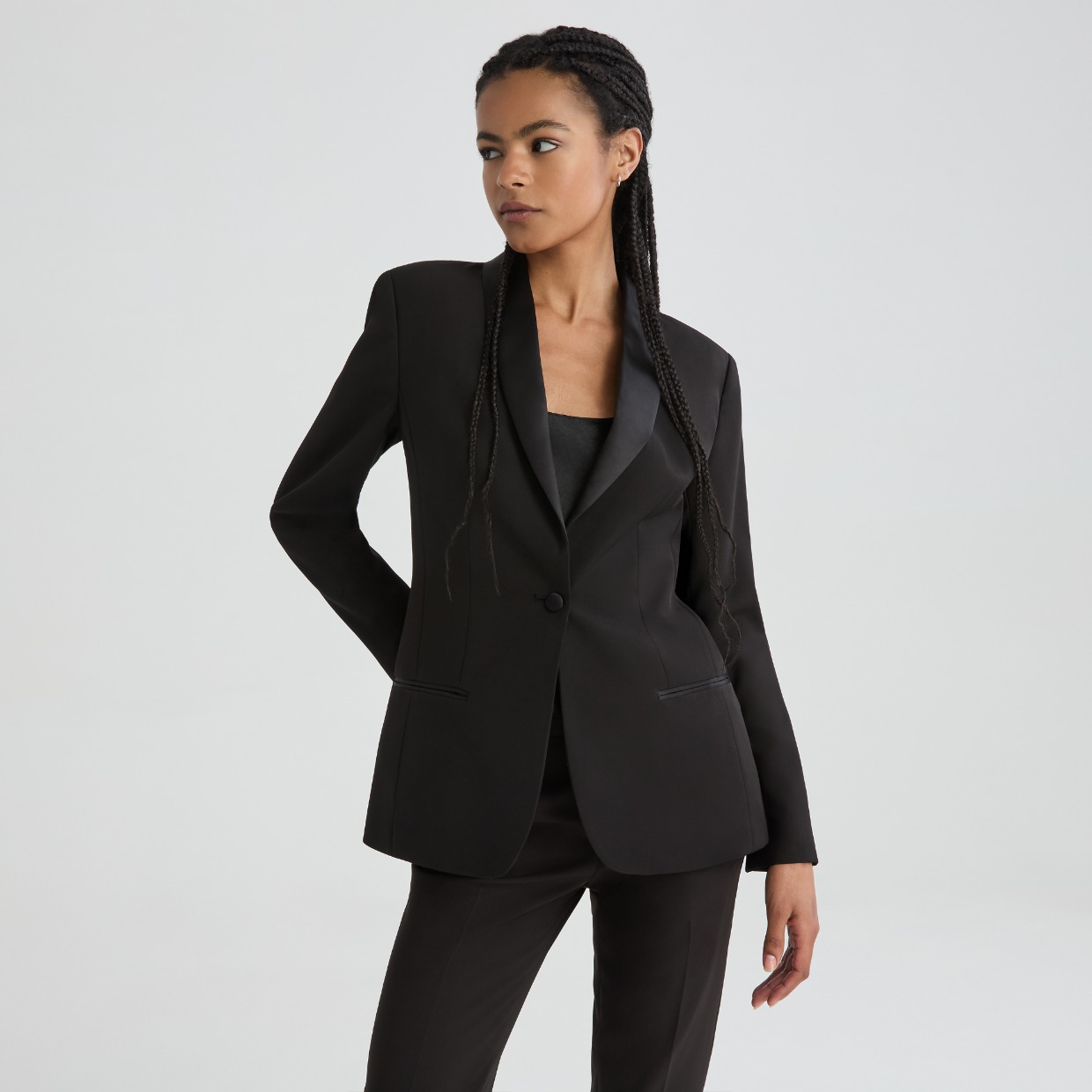 Women's Black Tuxedo from suitshop