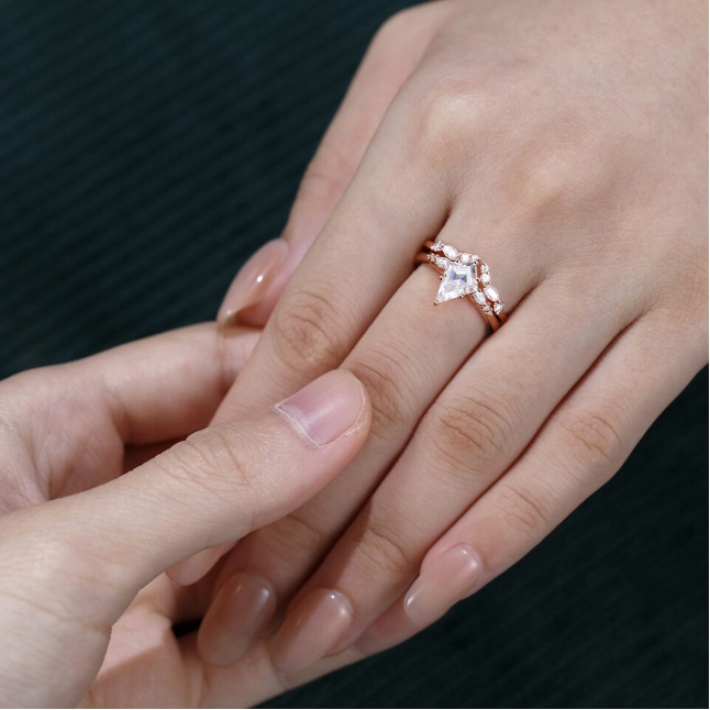 Vintage Trendy Wedding Ring From Mollyjewelryus