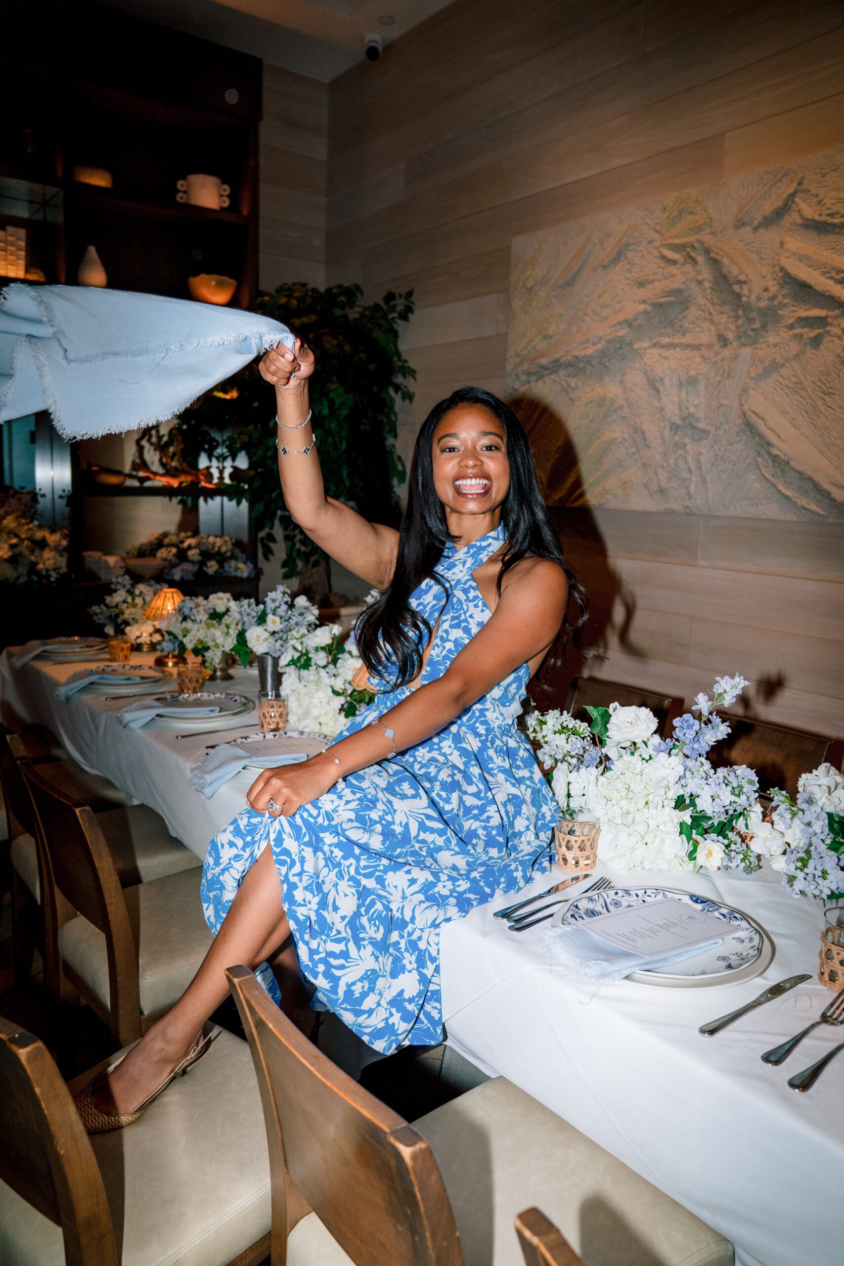 An Intimate Evening celebrating the relaunch of Wedding Chicks by Akilah Releford at Avra Beverly Hills, California. Photos by Kate Noelle.